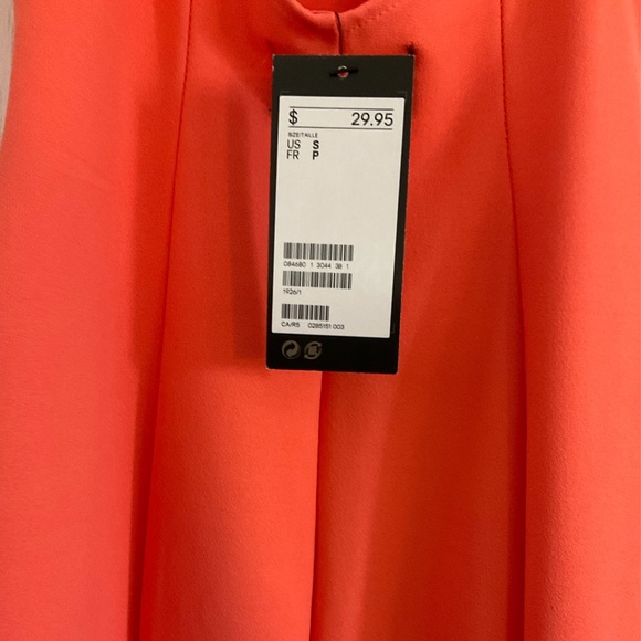 Forever 21 Coral Mid-Length Openback Dress - Picture 3 of 3